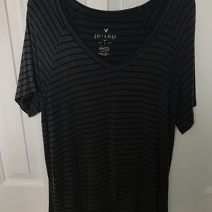 Soft and Sexy Striped American Eagle Top